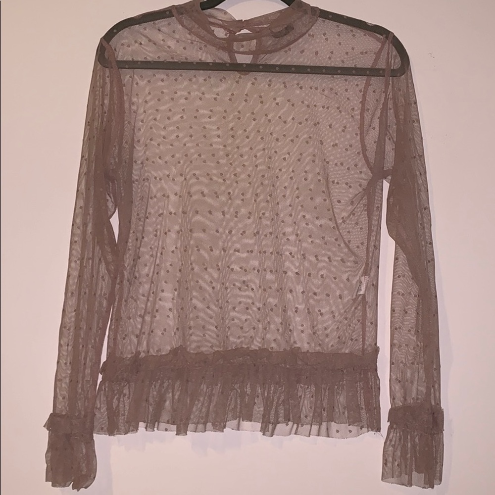 Sheer Pink Top